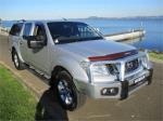 2011 NISSAN NAVARA DUAL CAB UTILITY ST-X 550 (4x4) D40