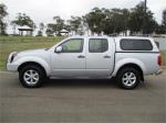 2011 NISSAN NAVARA DUAL CAB UTILITY ST-X 550 (4x4) D40