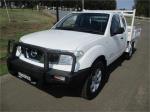 2012 NISSAN NAVARA KING C/CHAS RX (4x4) D40 MY11