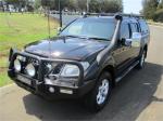 2011 NISSAN NAVARA DUAL CAB UTILITY ST-X 550 (4x4) D40